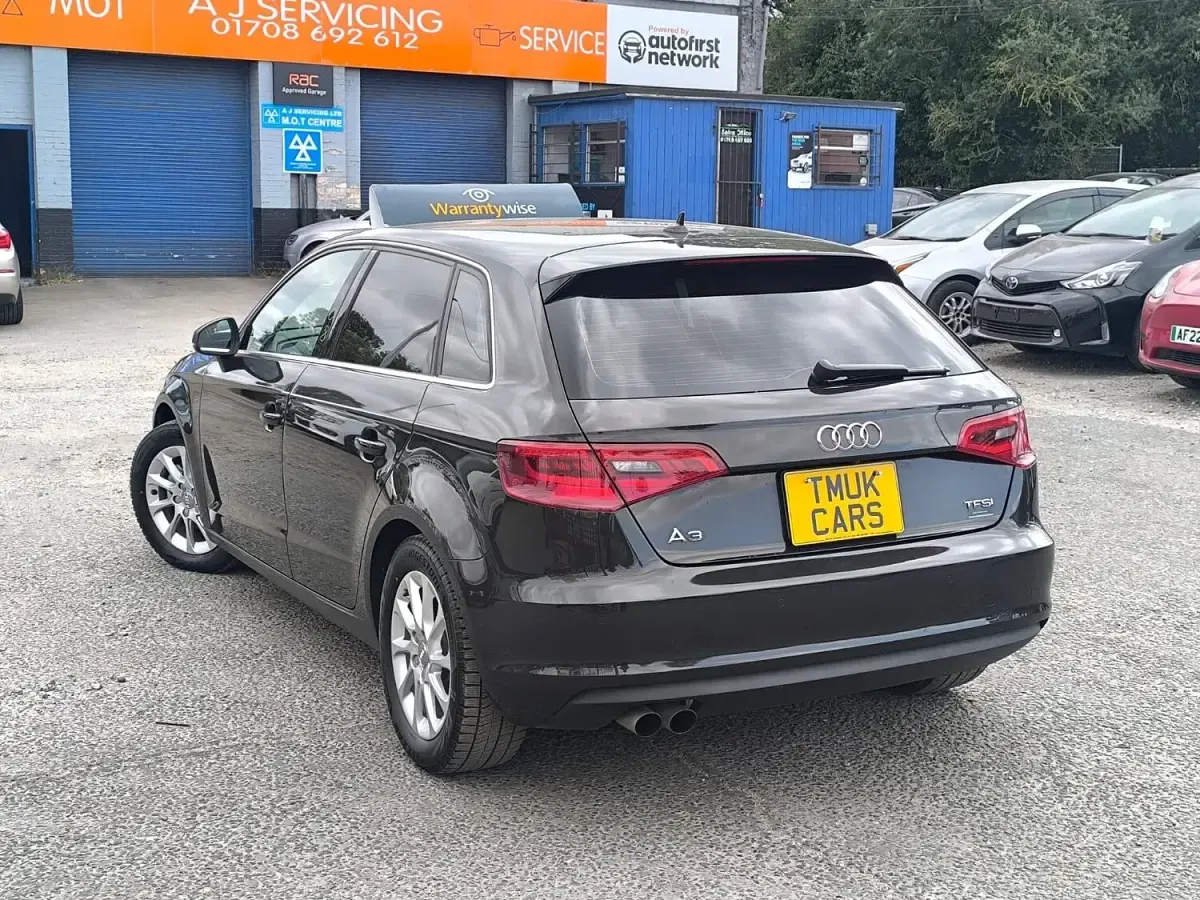 Used Audi A3 2015 Black Hatchback