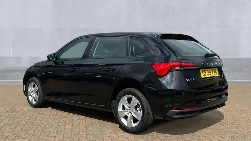 Used Skoda Scala SE 116 HP (85 kW) 2025 Black Hatchback