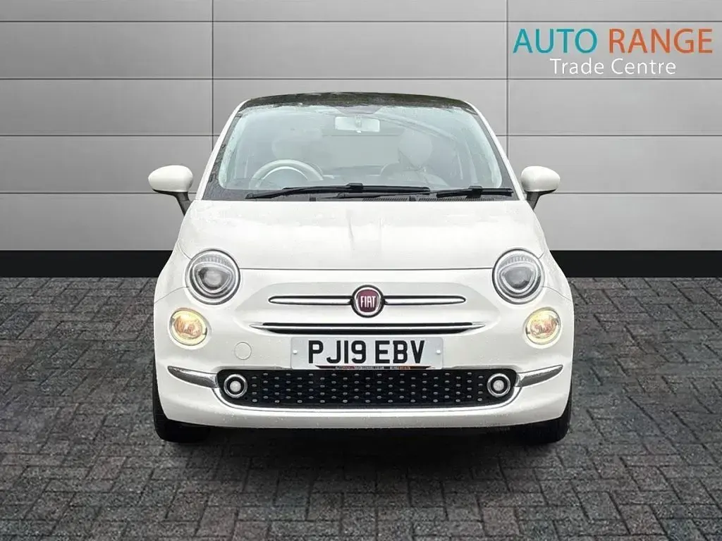 Used Fiat 500 Lounge 69 HP (50 kW) 2019 White Hatchback