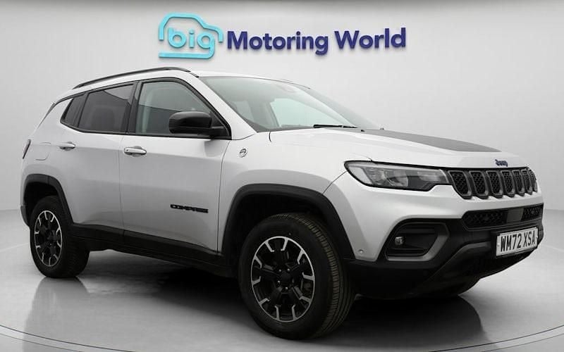 Grey Used 2023 Jeep Compass Trailhawk SUV | £14,800 (Good price) - Image 1/4