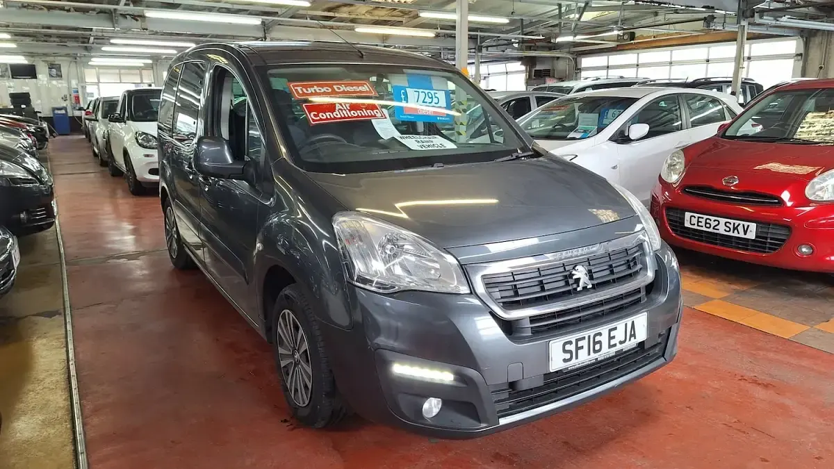 Used Peugeot Partner Tepee Active 2016 Grey MPV