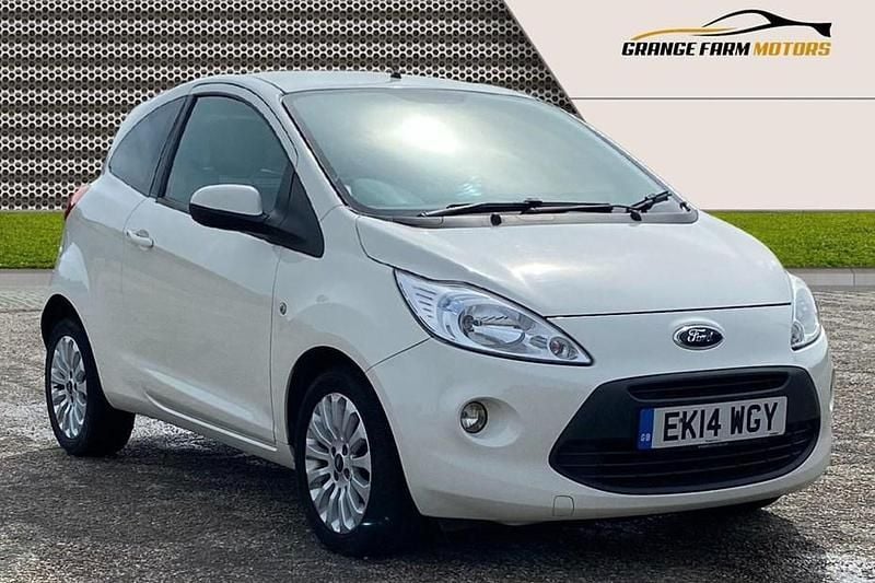 White Used 2014 Ford Ka Zetec Hatchback | £2,995 (Fair price) - Image 1/1