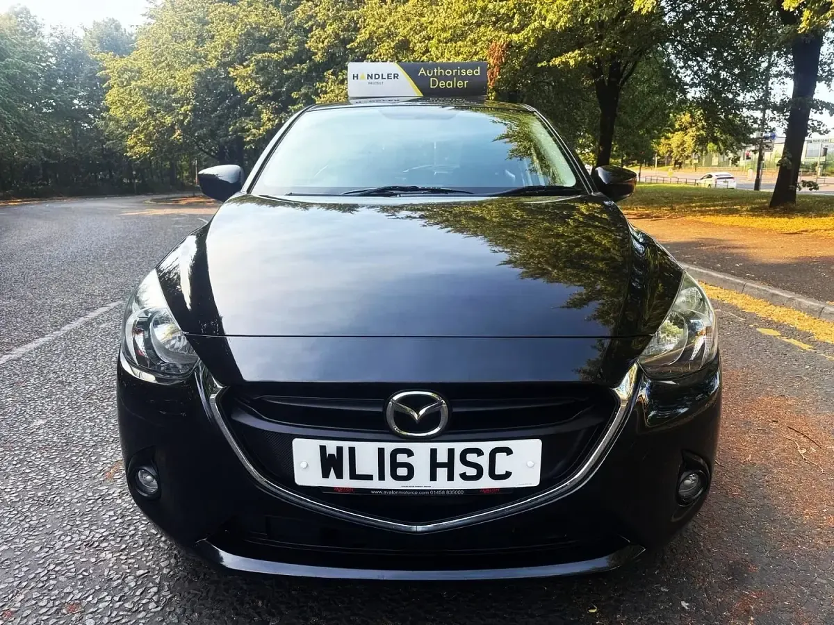 Used Mazda 2 75 HP (55 kW) 2016 Black Hatchback