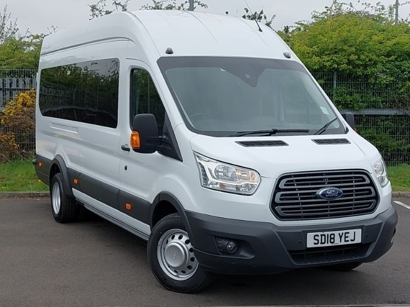 White Used 2018 Ford Transit Trend Sedan | £16,498 (Good price) - Image 1/4