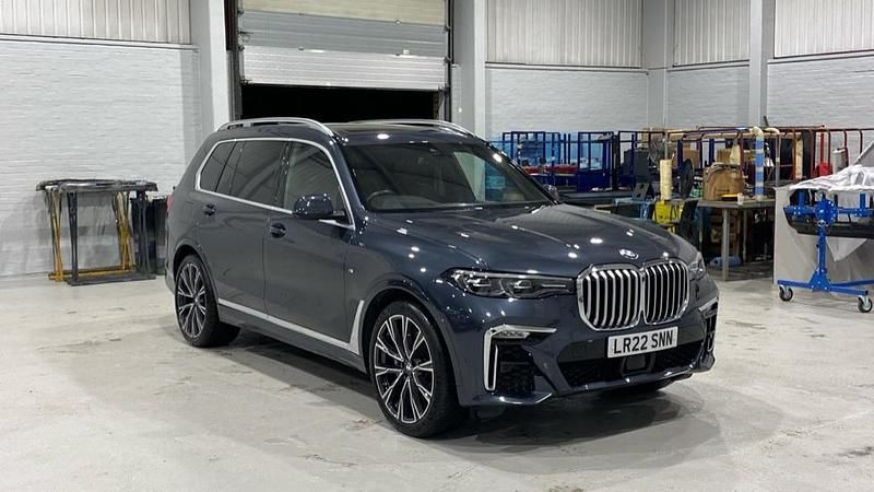 Grey Used 2022 BMW X7 M Sport SUV | £54,800 (Super price) - Image 1/4