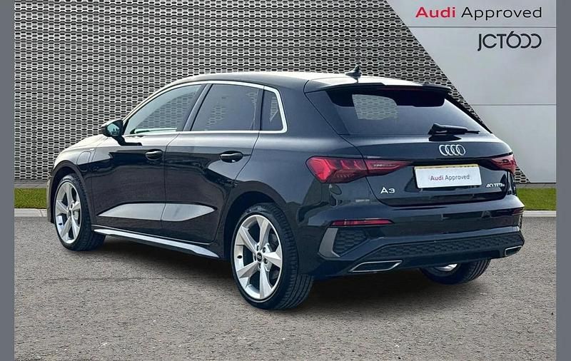 Used Audi A3 e-tron S-Line 200 HP (147 kW) 2024 Black Hatchback