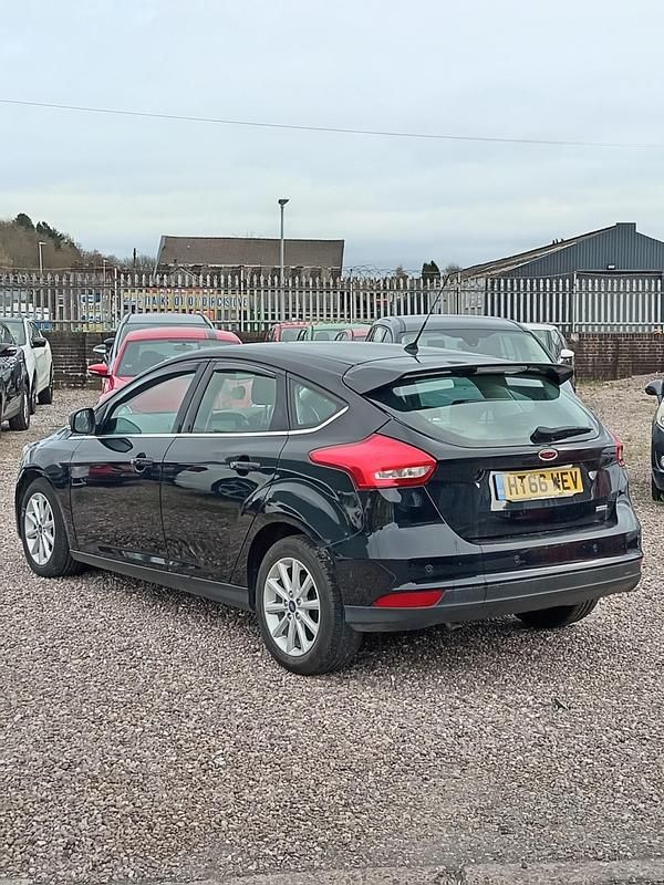 Used Ford Focus Titanium 2017 Black Hatchback