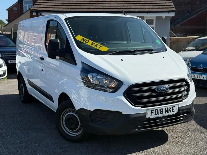White Used 2018 Ford Transit Custom Van | £7,995 (Good price) - Image 1/4