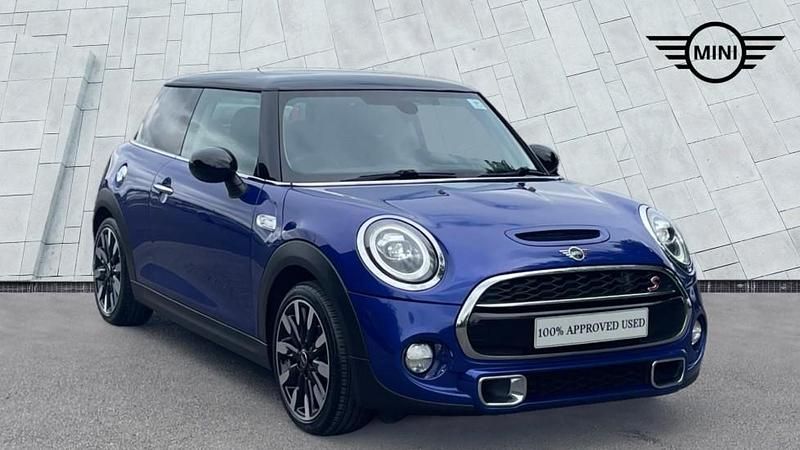 Blue Used 2019 Mini Cooper S Exclusive Hatchback | £14,290 (Fair price) - Image 1/4