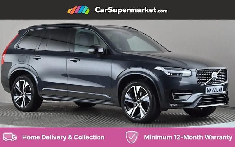 Grey Used 2022 Volvo XC90 R-Design SUV | £35,897 (Good price) - Image 1/4