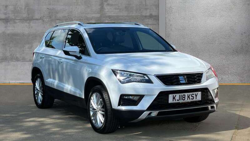 White Used 2018 Seat Ateca 4Drive SUV | £13,990 (Fair price) - Image 1/4