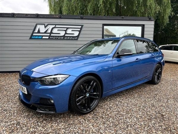Blue Used 2018 BMW 320 M Sport Estate | £12,895 (Good price) - Image 1/1