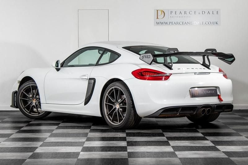Used Porsche Cayman 2014 White Coupe