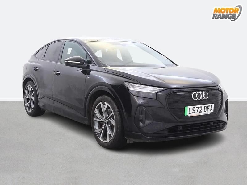 Used Audi Q4 e-tron Design 125 kW (170 HP) 2022 Black SUV