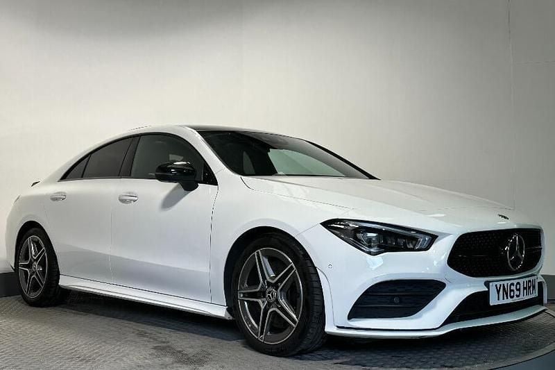 White Used 2019 Mercedes CLA220 AMG Line Premium Plus Sedan | £21,998 (Fair price) - Image 1/4