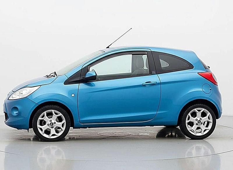 Used Ford Ka Zetec 2009 Blue Hatchback