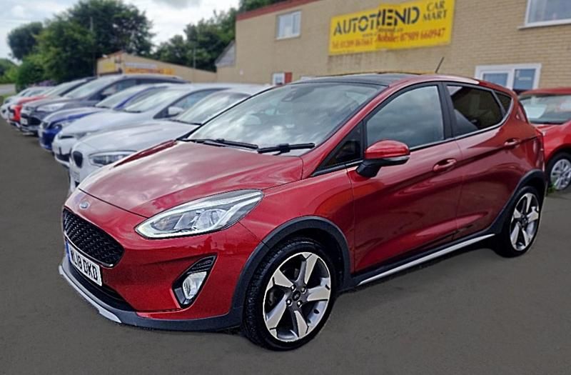 Used Ford Fiesta Active X 140 HP (102 kW) 2018 Red Hatchback