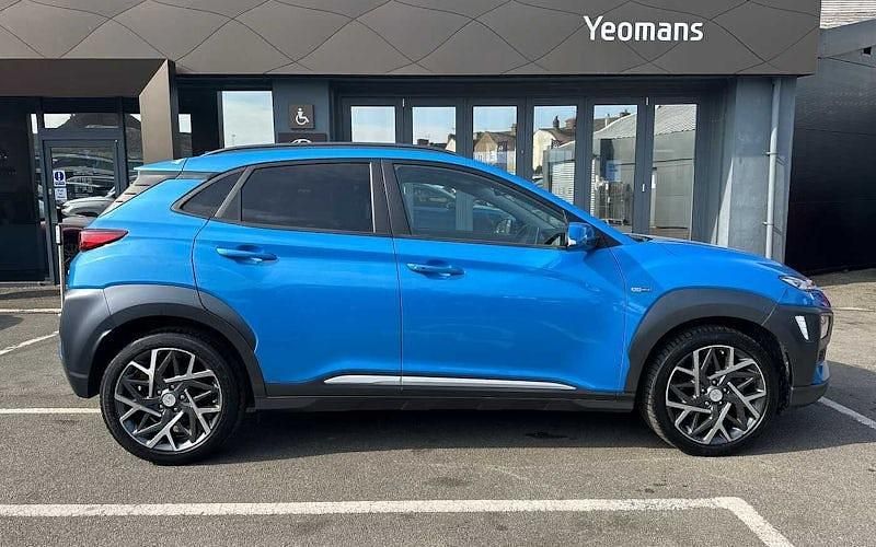 Used Hyundai Kona Premium 141 HP (103 kW) 2020 Blue SUV