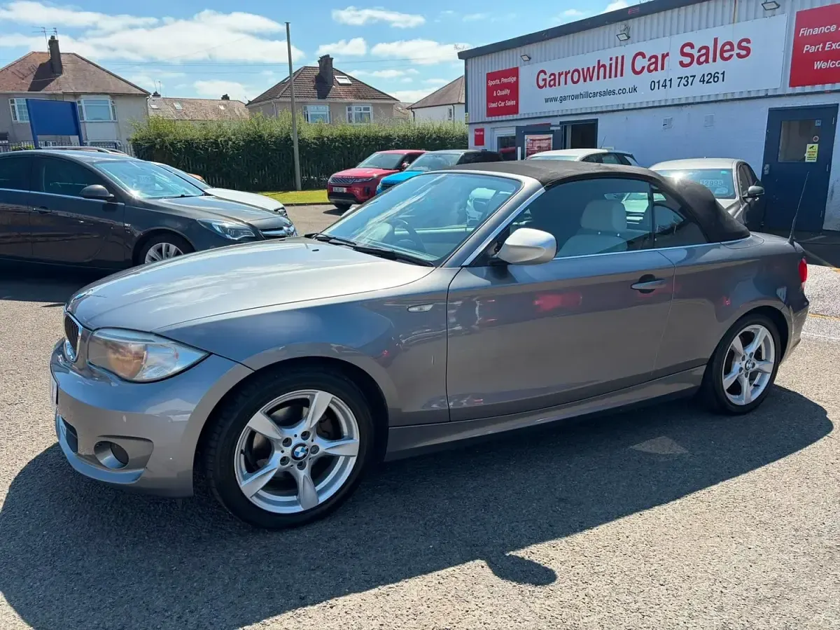 Used BMW 118 Cabriolet Exclusive 2012 Grey Cabriolet
