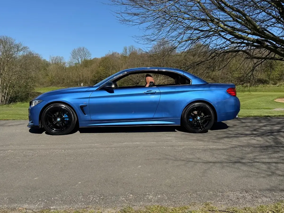 Used BMW 420 Cabriolet M Sport 2016 Blue Cabriolet