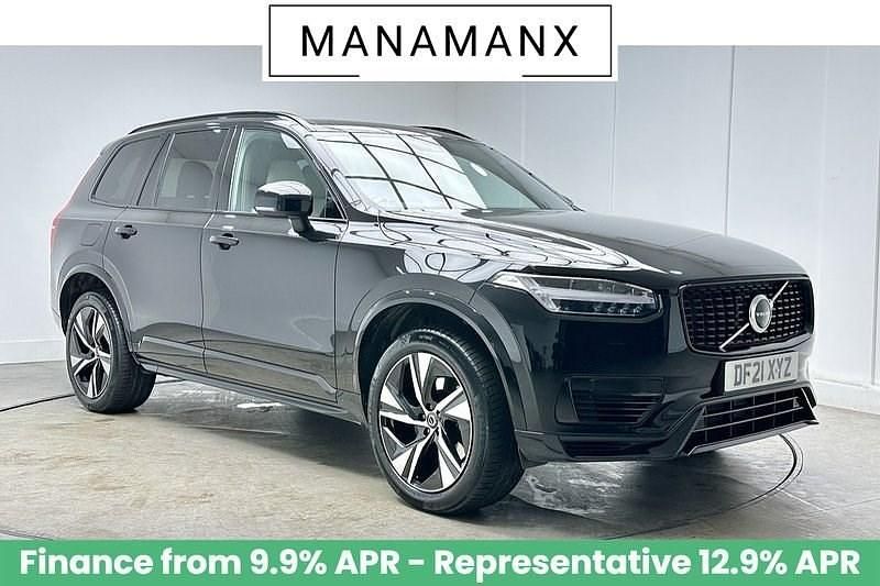 Black Used 2021 Volvo XC90 R-Design SUV | £33,990 (Good price) - Image 1/2
