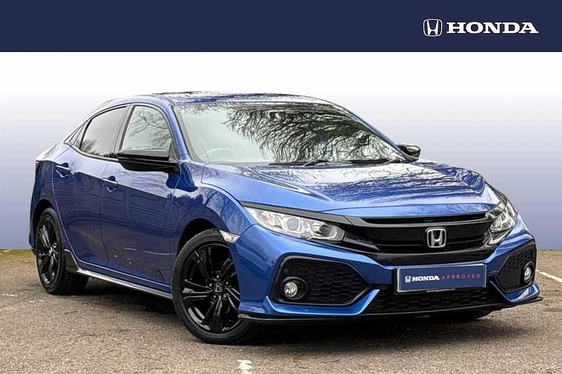 Used Honda Civic Sport 126 HP (92 kW) 2019 Brilliant sporty blue