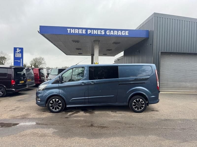 Used Ford Transit Custom Sport 170 HP (125 kW) 2022 Blue Van