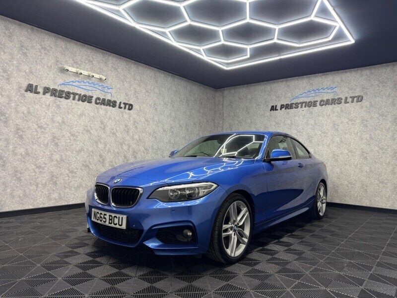 Blue Used 2016 BMW 220 M Sport Coupe | £11,299 (Fair price) - Image 1/4