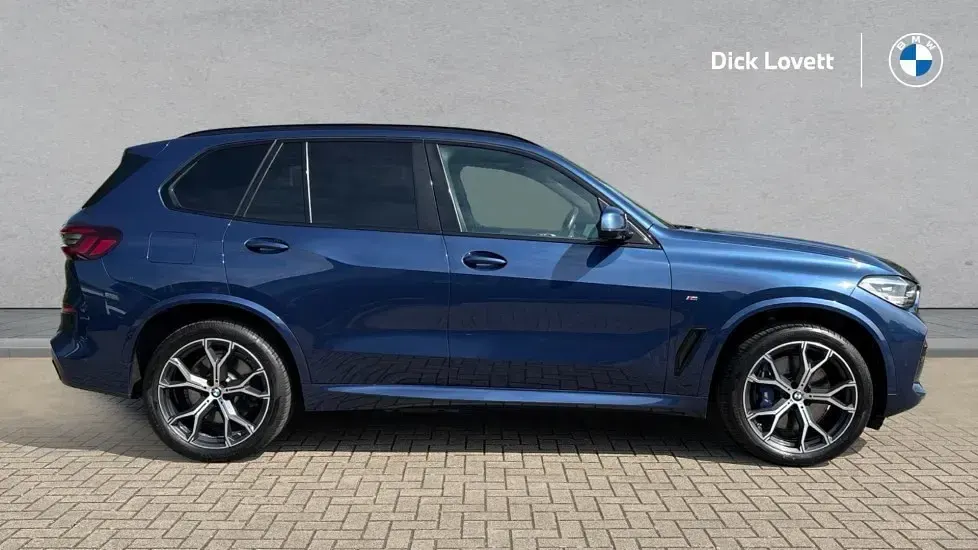 Usado BMW X5 M Sport 394 HP (289 kW) 2021 Azul SUV