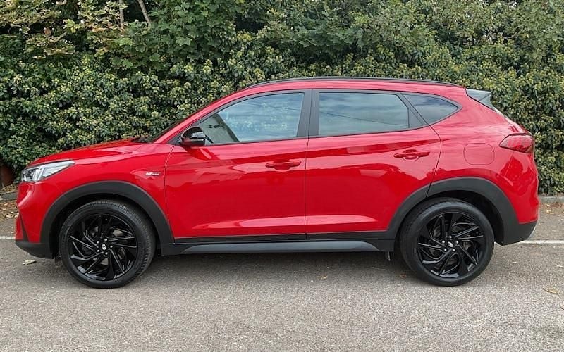 Used Hyundai Tucson N Line 136 HP (100 kW) 2020 Red SUV