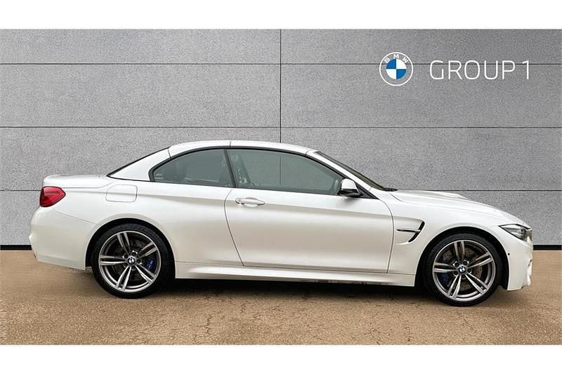 Used BMW M4 Cabriolet Shadowline 431 HP (317 kW) 2018 White Cabriolet