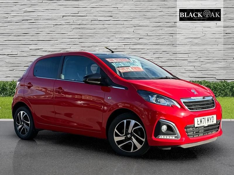 Red Used 2021 Peugeot 108 Allure Hatchback | £8,495 (Fair price) - Image 1/4