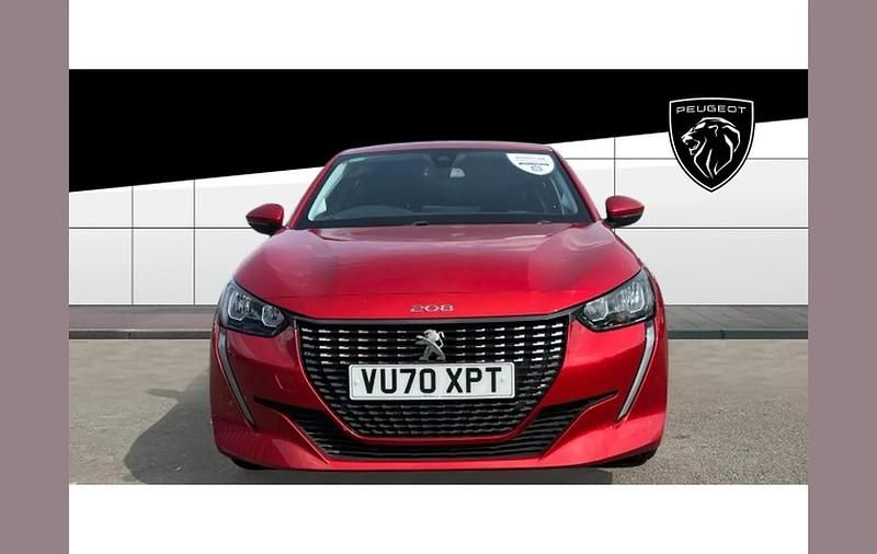 Used Peugeot 208 Allure Premium 101 HP (74 kW) 2020 Red Hatchback