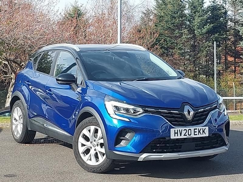 Second-hand Renault Captur Iconic 100 CP (73 kW) 2020 Albastru SUV