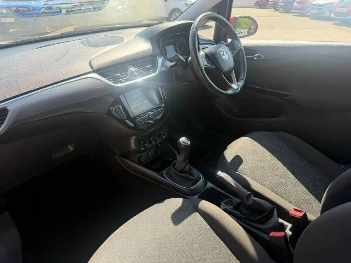 Used Vauxhall Corsa 75 HP (55 kW) 2018 Red Hatchback