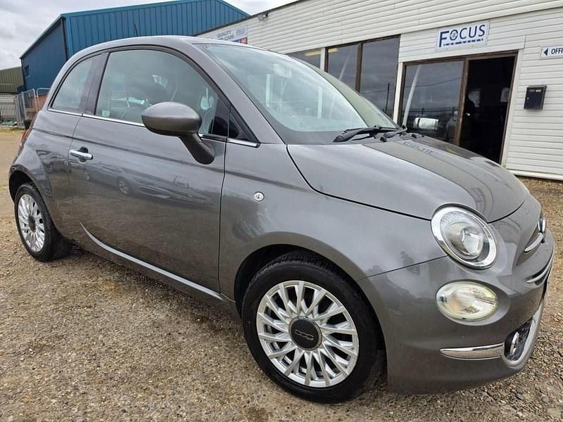 Used Fiat 500 Lounge 69 HP (50 kW) 2017 Grey Hatchback