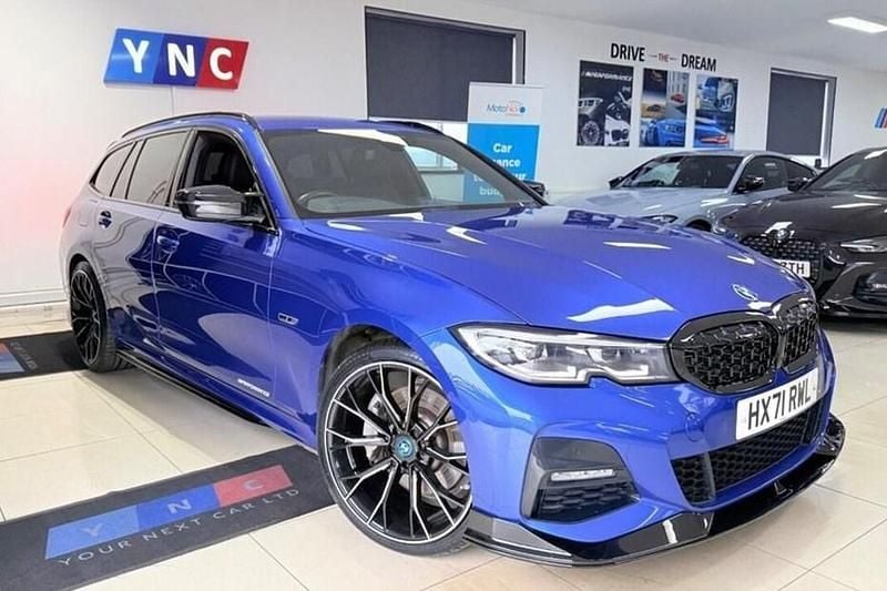 Used BMW 330e M Sport 288 HP (211 kW) 2022 Blue Estate