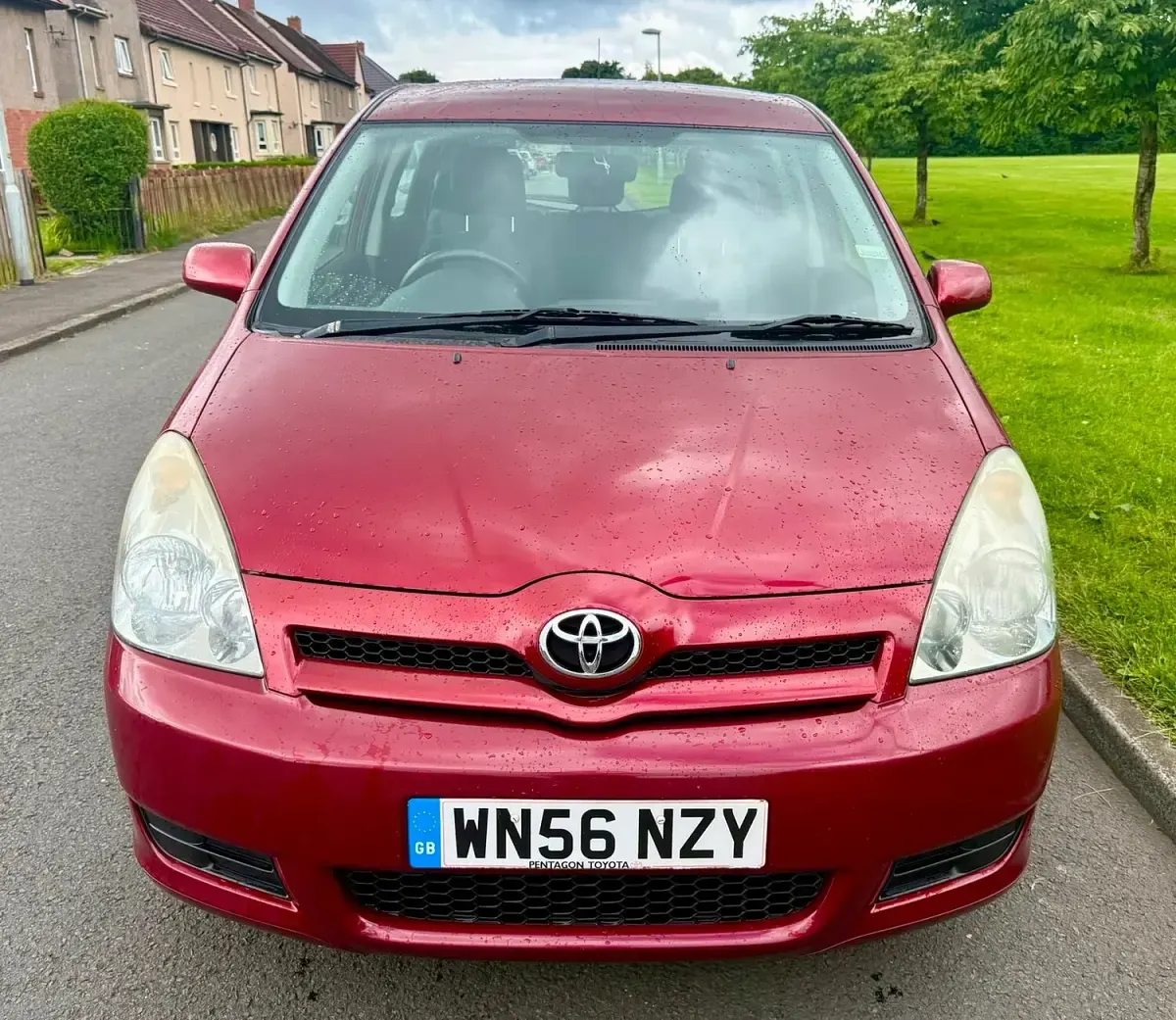 Used Toyota Corolla Verso T2 2006 Red MPV