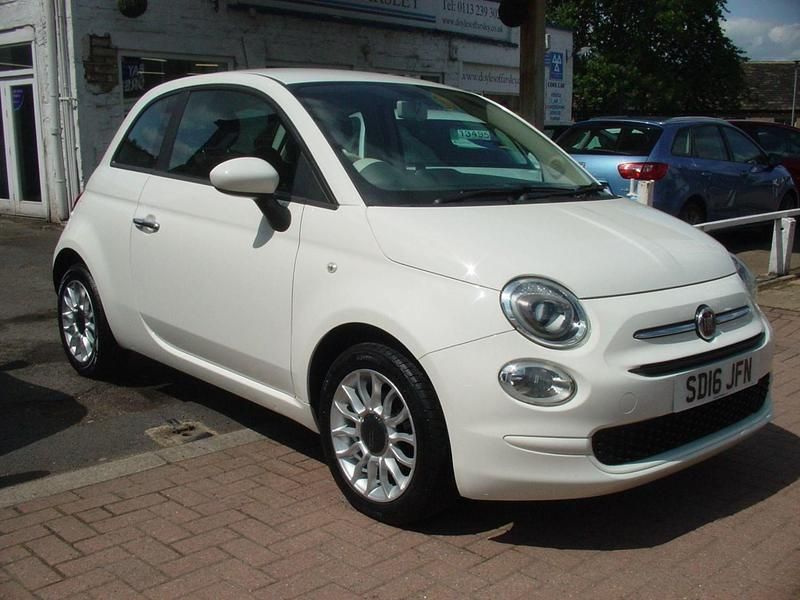 Used Fiat 500 Pop Star 69 HP (50 kW) 2016 White Hatchback