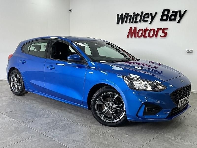 Blue Used 2020 Ford Focus ST-Line Hatchback | £11,490 (Fair price) - Image 1/4