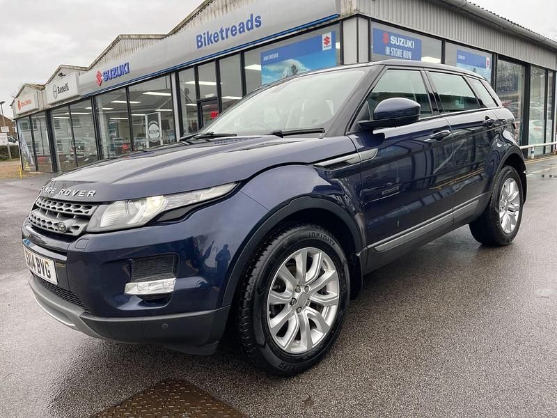 Used Land Rover Range Rover evoque Pure 2014 Blue Estate