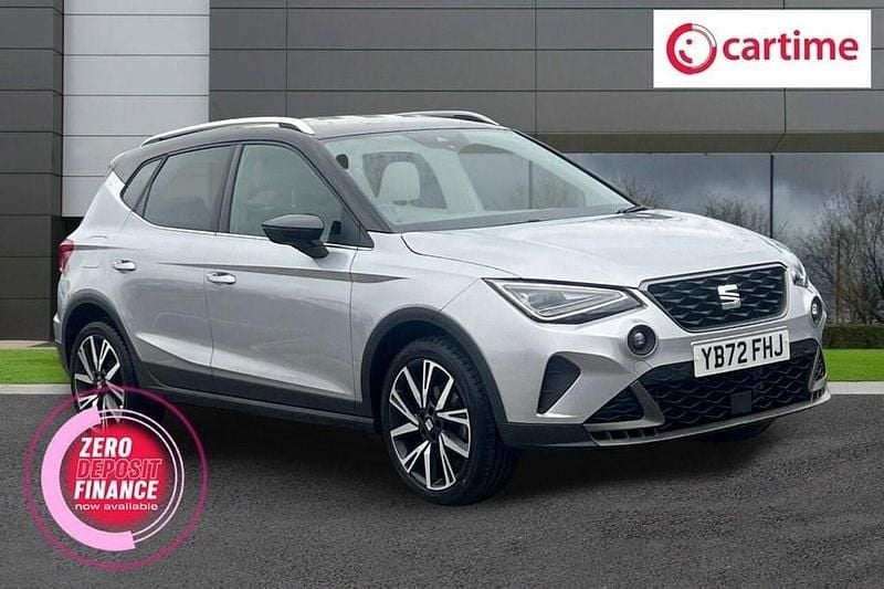 Used Seat Arona FR 110 HP (80 kW) 2022 Silver SUV