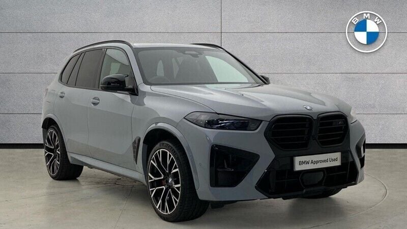 Grey Used 2024 BMW X5 M Competition Edition SUV | £94,995 (Super price) - Image 1/4