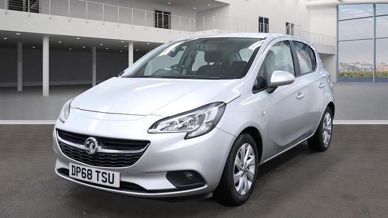 Used Vauxhall Corsa Design Edition 90 HP (66 kW) 2018 Silver Hatchback