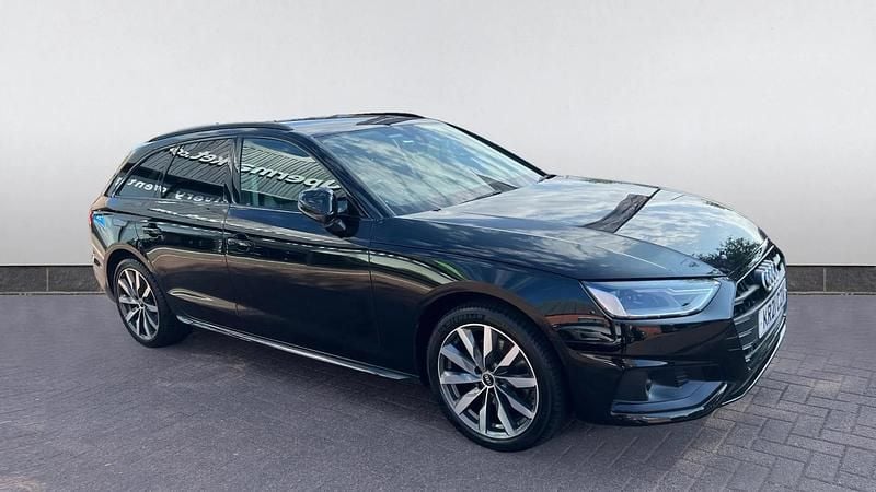 Black Used 2021 Audi A4 Sport Estate | £17,798 (Fair price) - Image 1/4