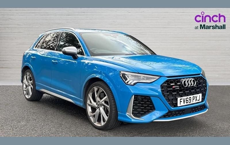 Used Audi RS Q3 Advanced 400 HP (294 kW) 2020 Blue SUV