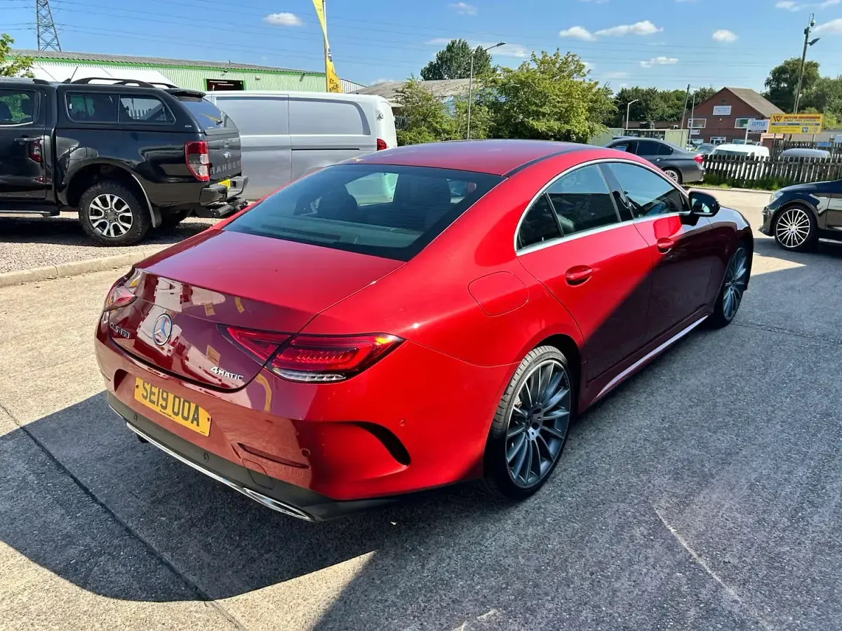 Used Mercedes CLS450 AMG line 2019 Red Coupe