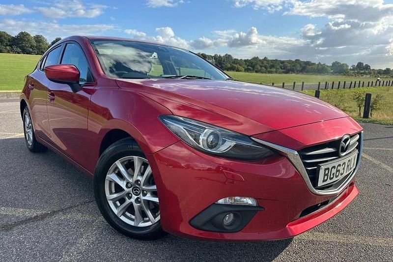 Red Used 2014 Mazda 3 Hatchback | £6,195 (Fair price) - Image 1/1