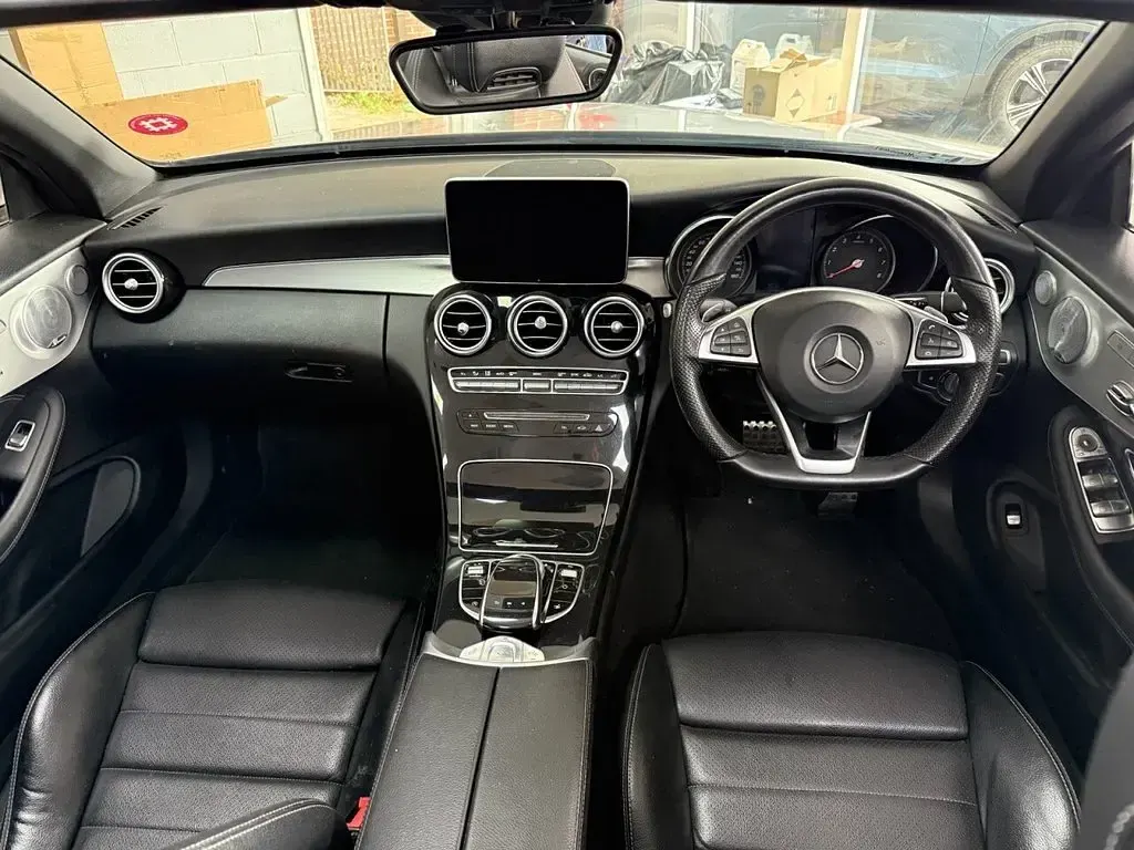 Used Mercedes C300 AMG Line Premium Plus 245 HP (180 kW) 2017 Silver Cabriolet