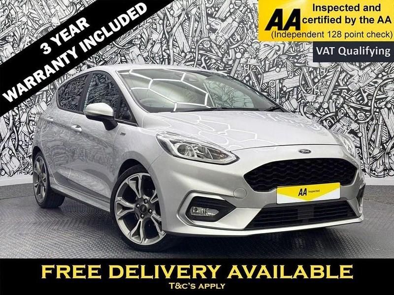 Silver Used 2021 Ford Fiesta ST-Line X Hatchback | £13,595 (Fair price) - Image 1/2